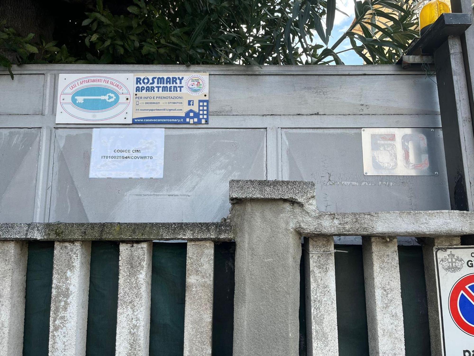 Appartamento Tolemaide Genua Buitenkant foto